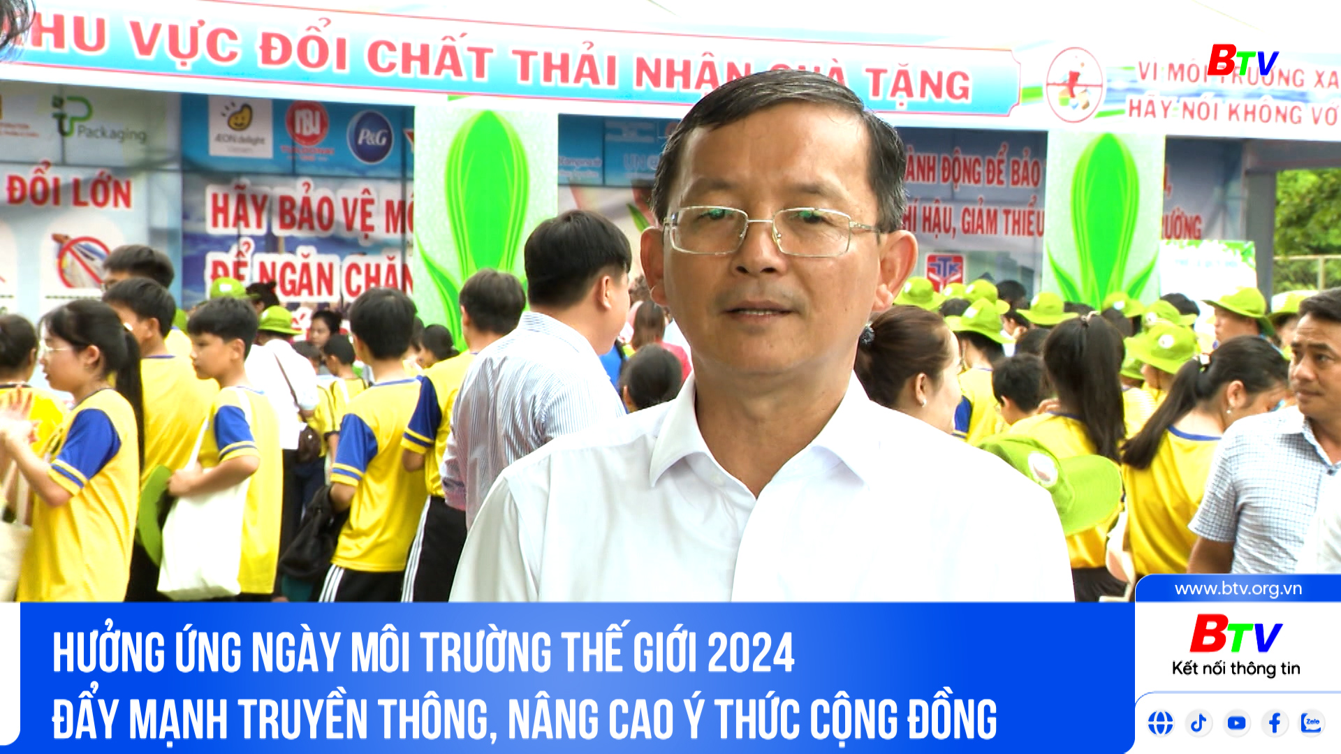 Hưởng ứng Ngày Môi trường thế giới 2024 đẩy mạnh truyền thông, nâng cao ý thức cộng đồng